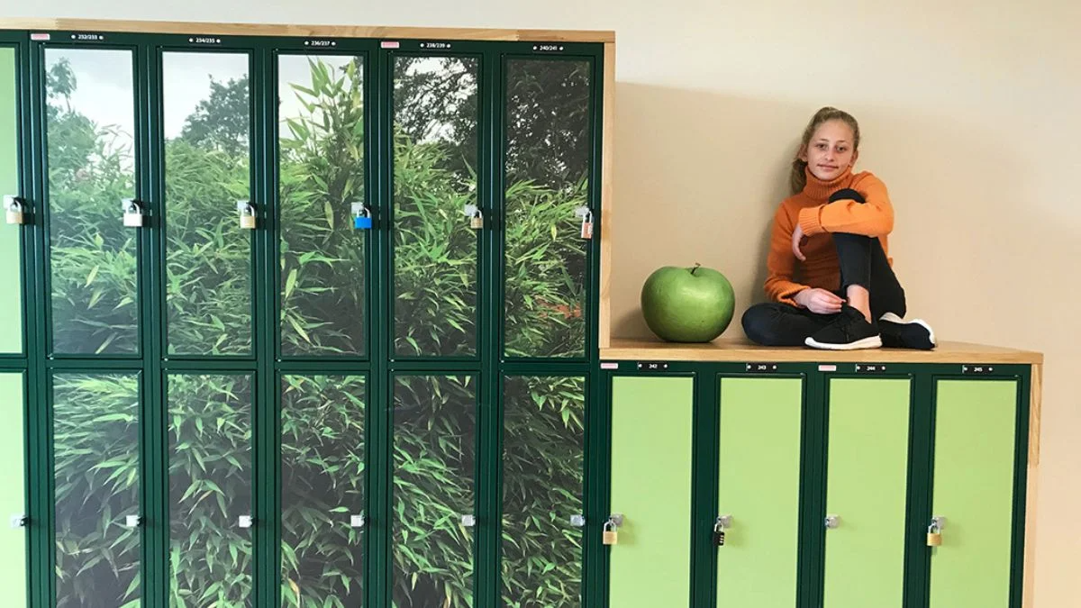 Garderobeskabe til medarbejdere, elever og medlemmer